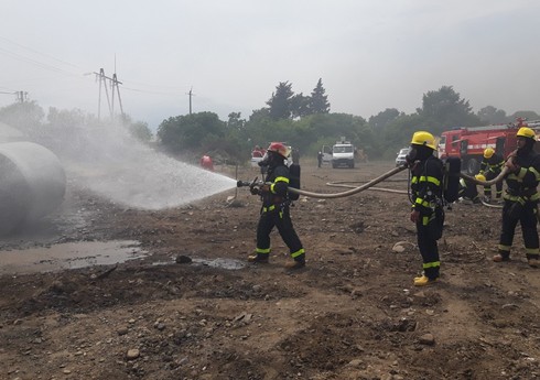 FHN-in Cənub Regional Mərkəzi kompleks mülki müdafiə təlimi keçirib