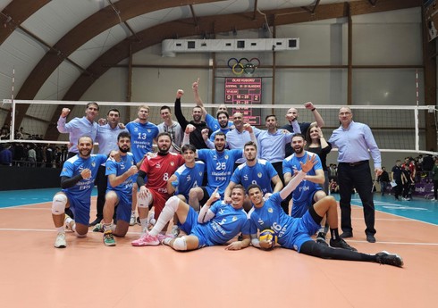 FHN-in voleybol komandası ölkə kubokunun qalibi olub