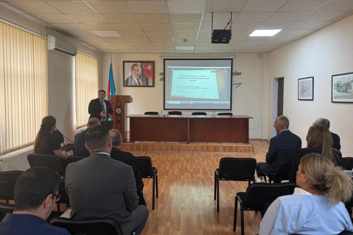 FHN radiasiya təhlükəsizliyinə dair növbəti tədbir keçirib