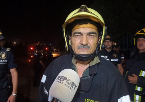 FHN: “Xətai rayonunda yanğın qısa zamanda tam söndürüləcək