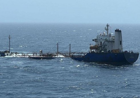Filippin bayrağı altında mazut daşıyan tanker batıb