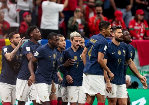 Fransa yığması mundiallarda ardıcıl 2 dəfə finala çıxan 6-cı yığmadır