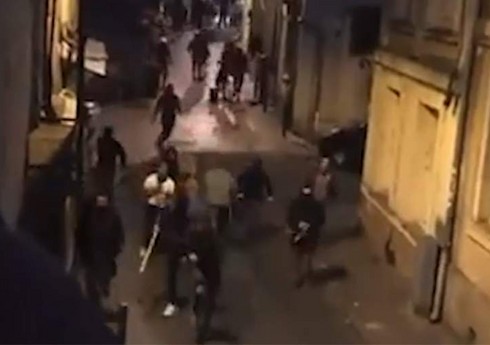 Fransada ifrat sağçılarla etirazçılar arasında toqquşmalar olub