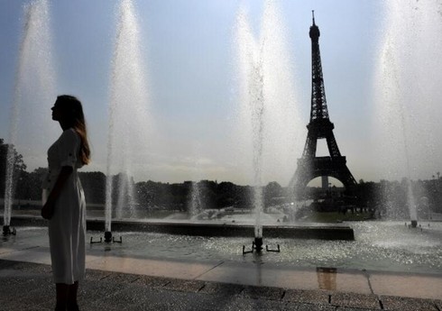 Fransada yüksək temperatur səbəbindən “narıncı” təhlükə səviyyəsi elan edilib