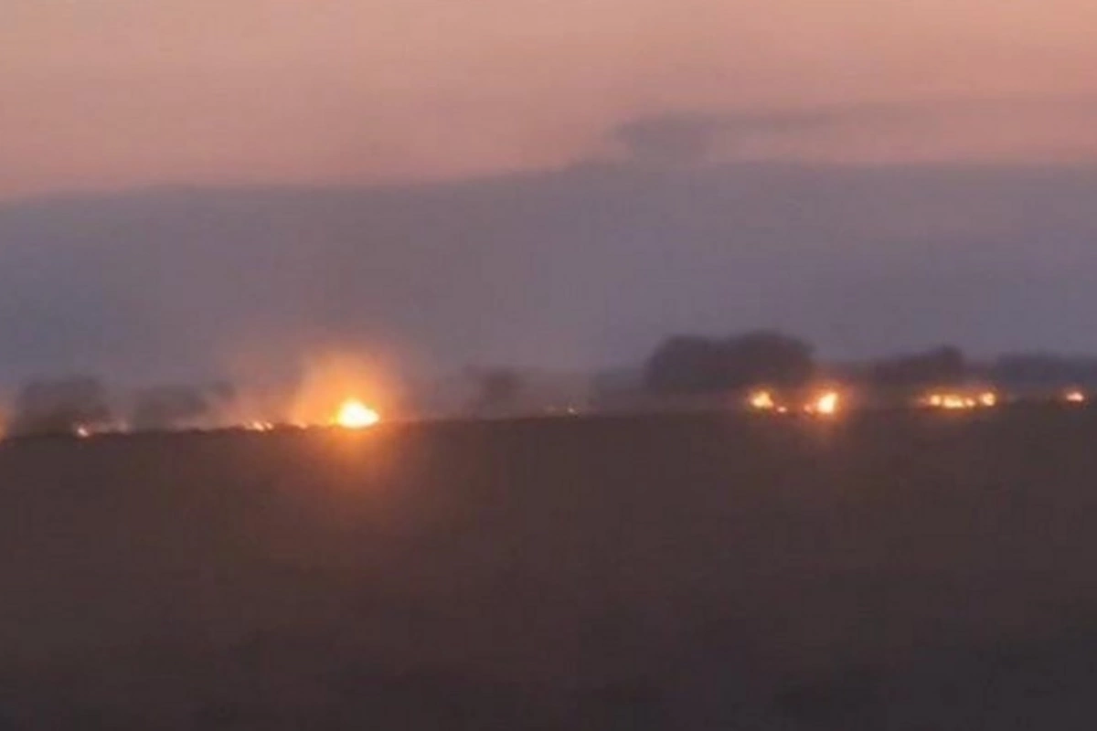 Füzulidə yanğın törədən şəxs saxlanılıb