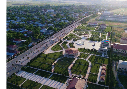 Füzuli rayonunun Pirəhmədli kəndinin təməli qoyulub