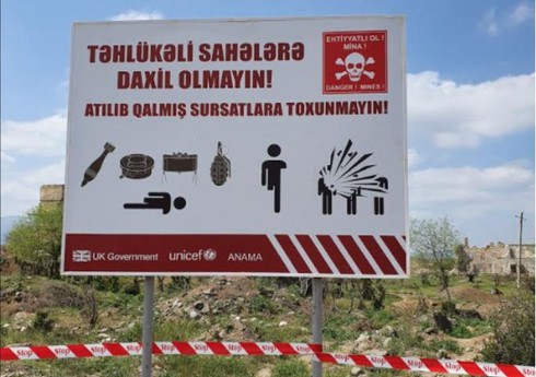 Füzulidə mina partlayışında xəsarət alan şəxsin vəziyyəti qənatbəxşdir