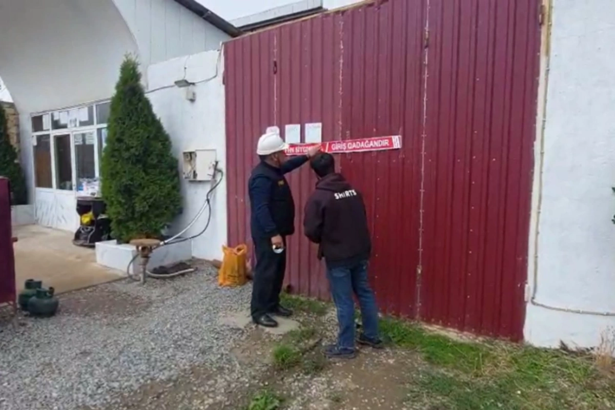 Gədəbəydə maye qazdoldurma məntəqəsinin faəliyyəti dayandırılıb