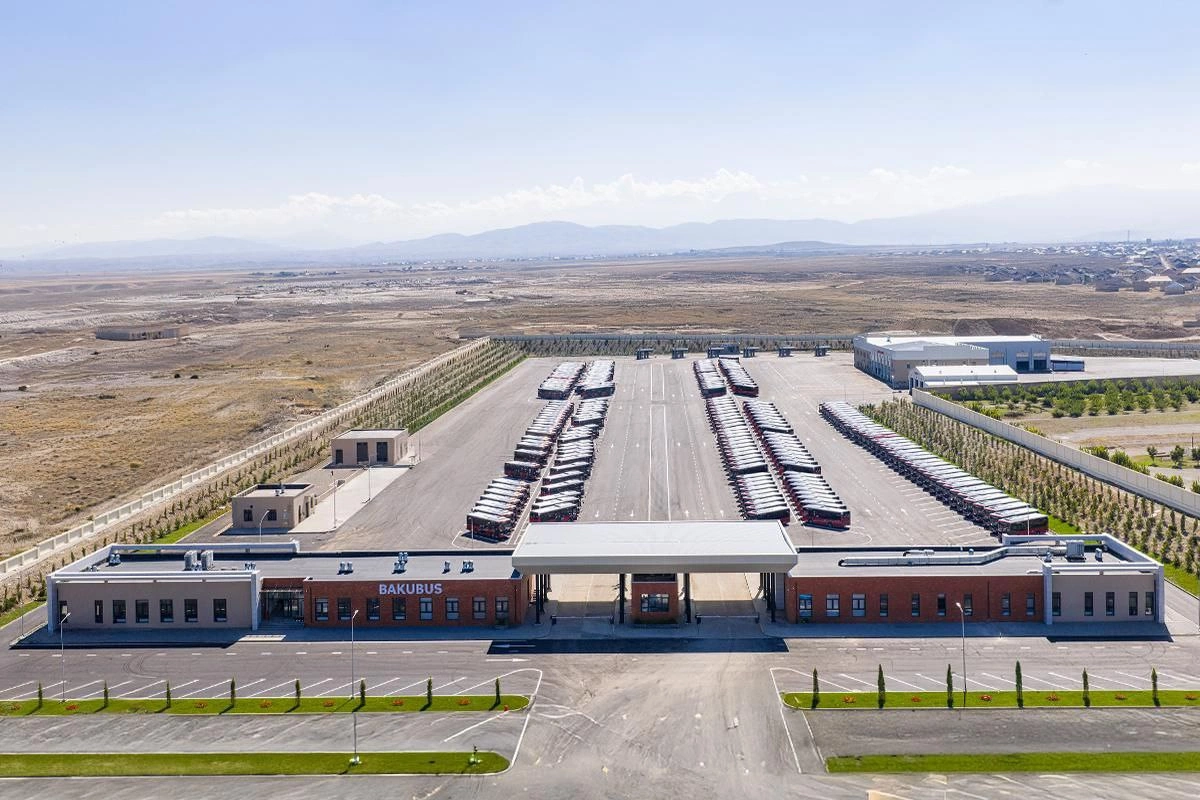 Gəncə Avtobus Parkının açılışı