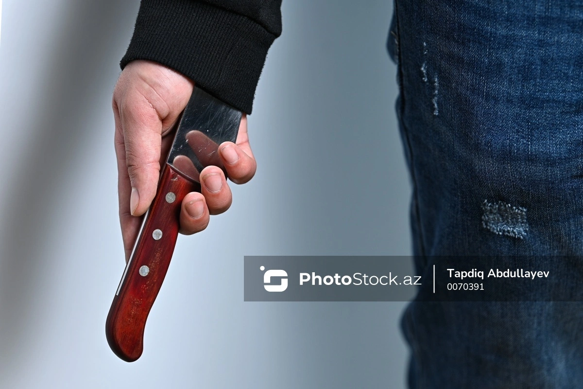 Gəncə sakinini bıçaqlayan şəxs tutuldu