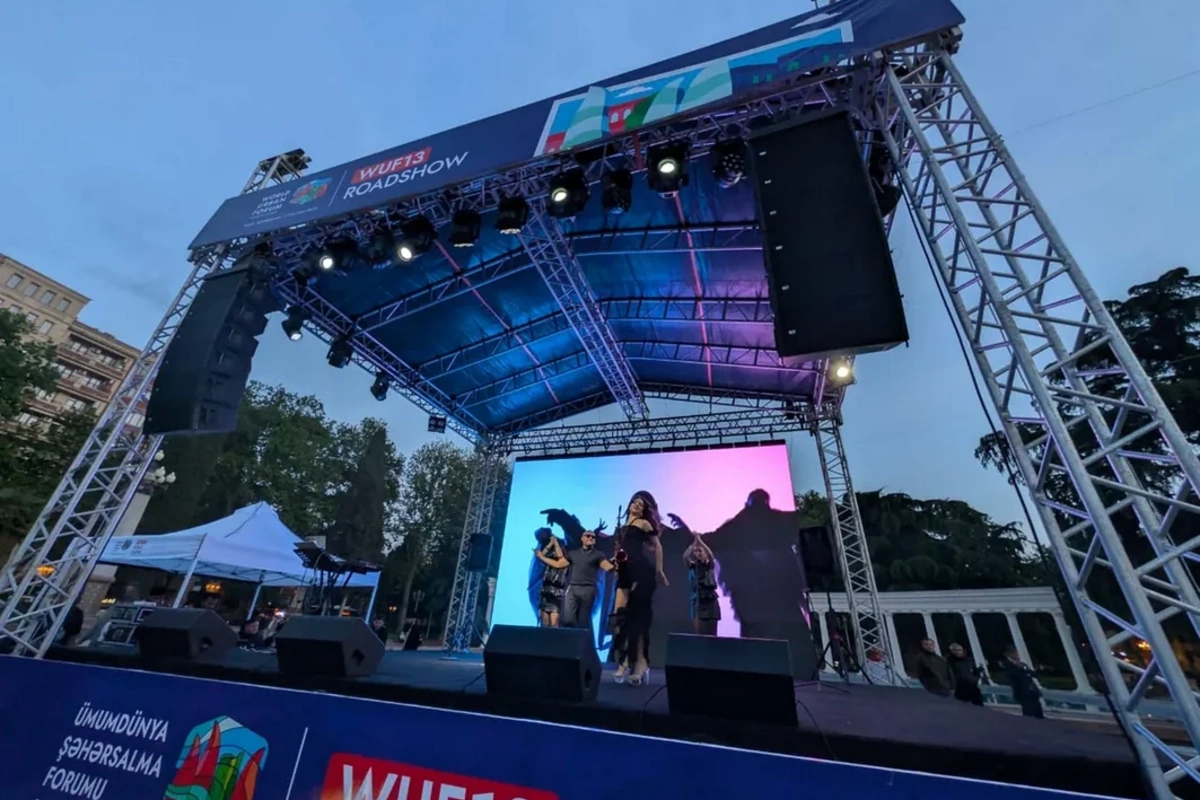 Gəncə şəhərində keçirilən WUF13 Festivalı ictimai proqramla yekunlaşıb
