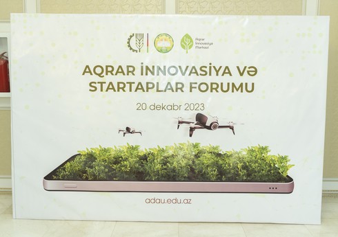 Gəncədə “Aqrar İnnovasiya və Startaplar” forumu keçirilib