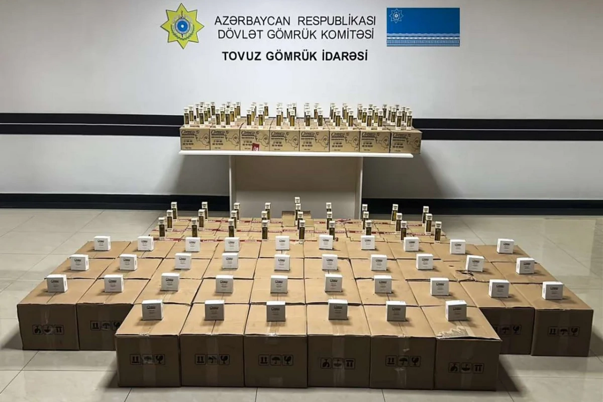 Gömrükdə bəyan edilməyən külli miqdarda kosmetik vasitə aşkarlandı