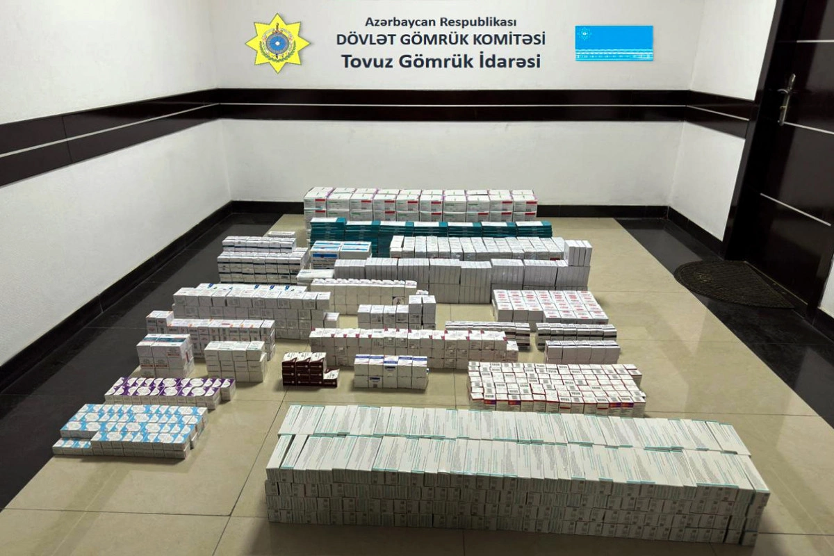 Gömrükdən gizlədilən dərmanlar aşkar edilib Gömrükdən gizlədilən dərmanlar aşkar edilib