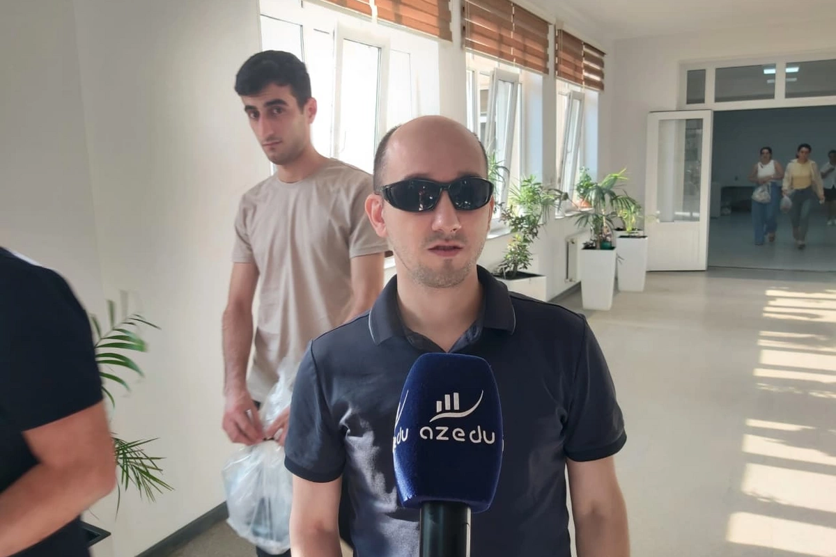 Görmə məhdudiyyətli namizəd MİQ-də 90 bal TOPLADI Görmə məhdudiyyətli namizəd MİQ-də 90 bal TOPLADI