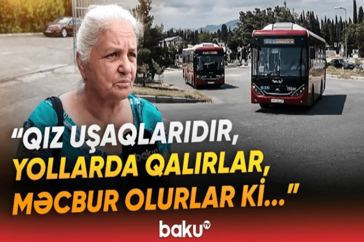 Göygöldə sakinlər avtobus problemindən beziblər: 