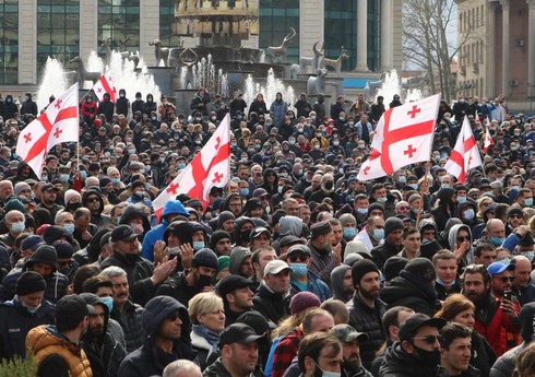 Gürcüstan müxalifəti yeni etiraz aksiyasına hazırlaşır