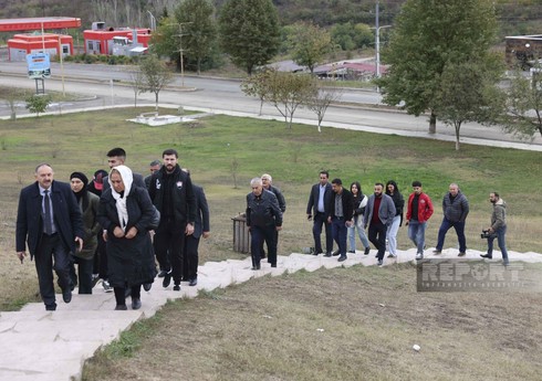 Gürcüstanlı səyyahlardan ibarət üçüncü qrup Xankəndiyə səfər edib