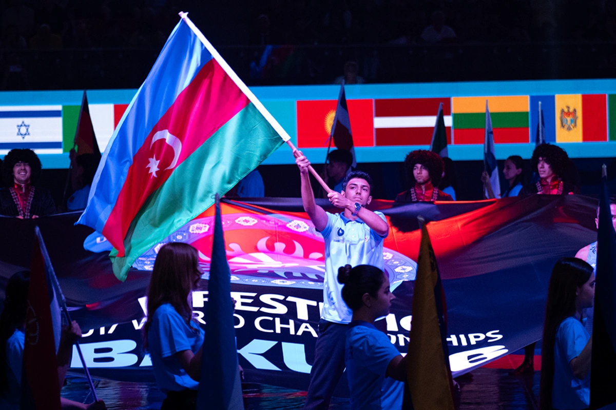 Güləş üzrə U17 dünya çempionatının açılış mərasimi keçirilib