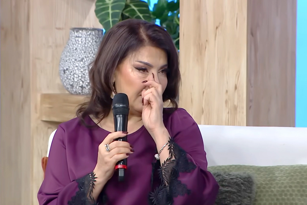 Gülüstan Əliyeva göz yaşlarına hakim ola bilmədi: 
