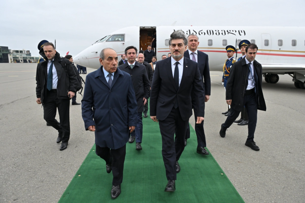 Gürcüstan Prezidenti Mixeil Kavelaşvili Azərbaycana rəsmi səfərə gəlib