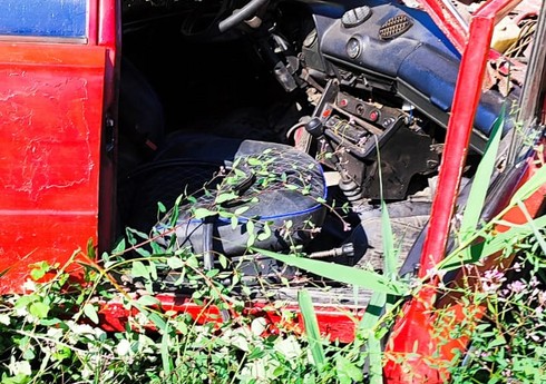 Göyçayda avtomobil aşıb, yaralılar var