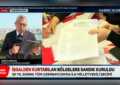“Haber Global” Azərbaycandakı parlament seçkilərilə bağlı süjet hazırlayıb