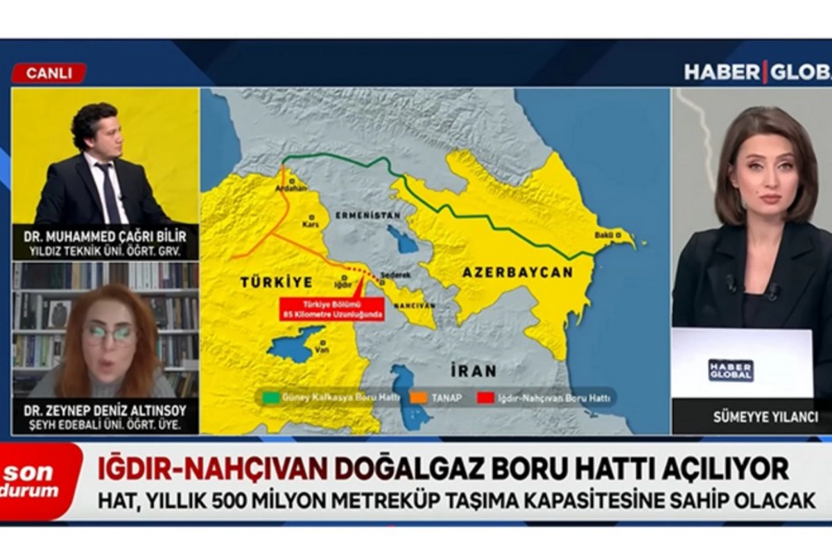 Haber Gobal: İğdır-Naxçıvan qaz kəmərinin tikintisi İrandan qaz asılılığını aradan qaldıracaq