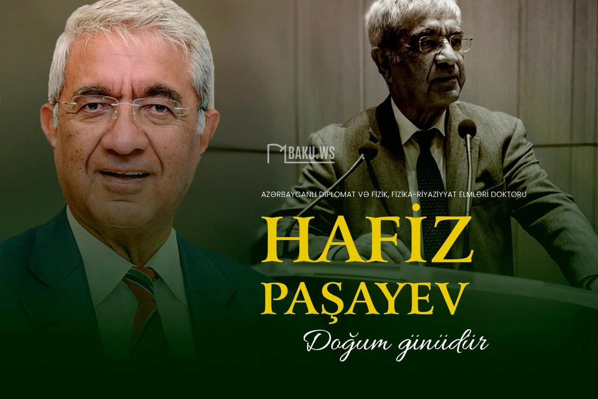 Hafiz Paşayevin 84 yaşı tamam olur