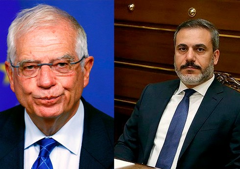 Hakan Fidan və Jozep Borel arasında telefon danışığı olub