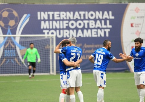 “Heydər Əliyev-100” Beynəlxalq Minifutbol Turniri: Azərbaycan millisi yarımfinalda uduzub