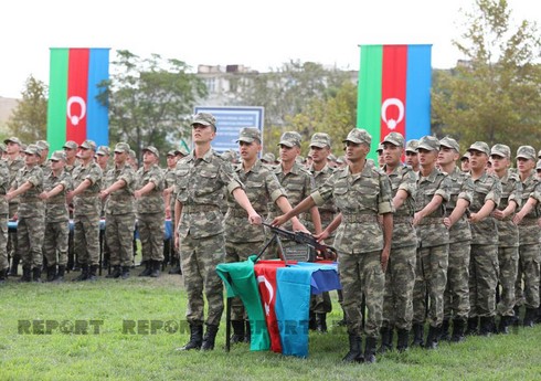 Heydər Əliyev adına Hərbi İnstitutda növbəti andiçmə mərasimi keçirilib
