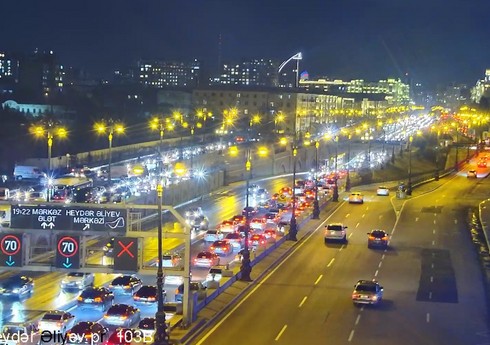 Heydər Əliyev prospektində məhdudiyyət tam aradan qaldırılıb