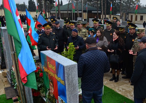 Şəhidin xatirəsinə həsr olunan anım mərasimi keçirilib