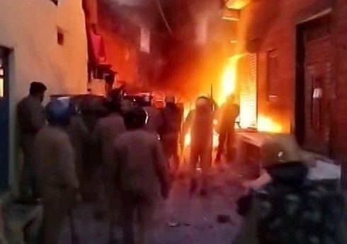 Hindistanda baş verən toqquşmalarda ölən və yaralananlar var