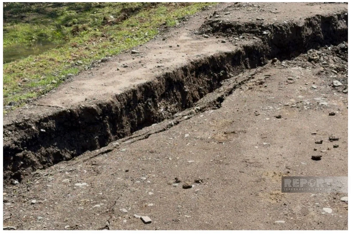 Hirkan–Daşdatük–Biləsər avtomobil yolunda torpaq sürüşməsi yenidən aktivləşib