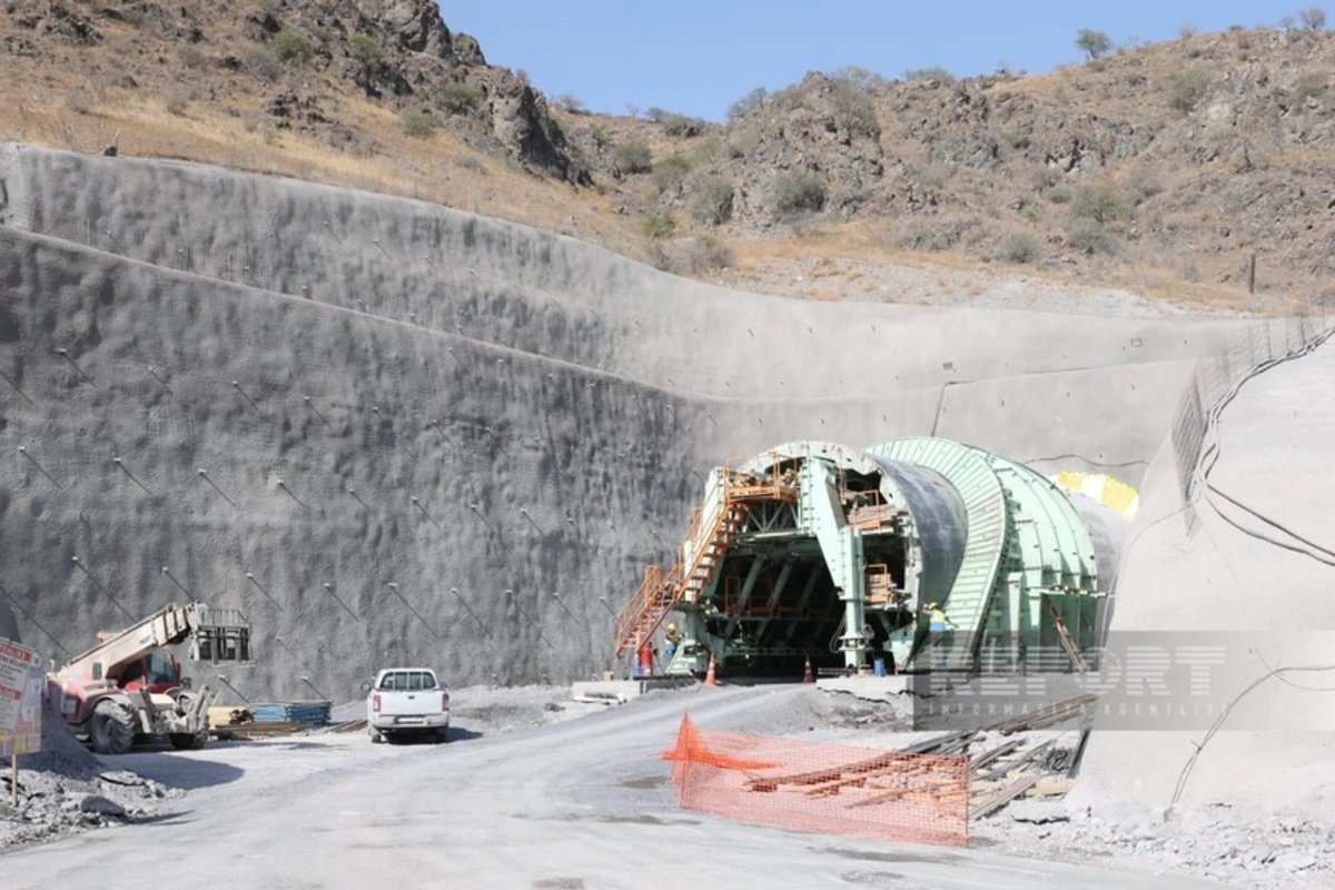 Horadiz–Ağbənd dəmir yolunun tikintisinin 2026-cı ildə tam başa çatdırılması planlaşdırılır