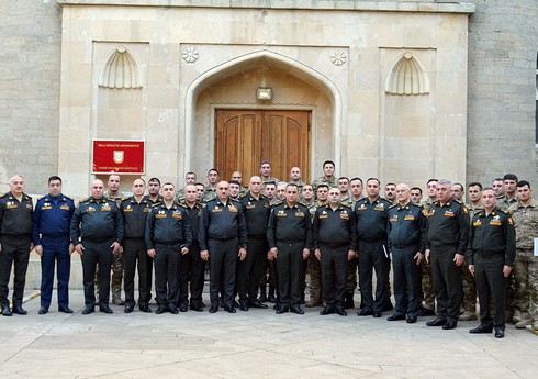 Hərbi İdarəetmə İnstitutunda buraxılış mərasimi keçirilib