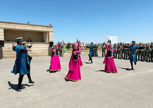 Hərbi qulluqçuların asudə vaxtı səmərəli təşkil olunur