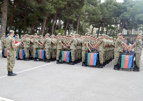 Hərbi Tibb Fakültəsində andiçmə mərasimi keçirilib