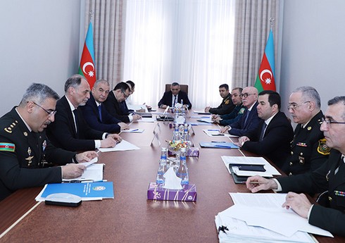 Hərbi xidmətə aprel çağırışının gedişi ilə bağlı komissiya iclası keçirilib