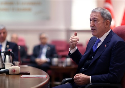 Hulusi Akar: “Başda Azərbaycan olmaqla dost və qardaşlarımızın yanında olmağa davam edəcəyik”