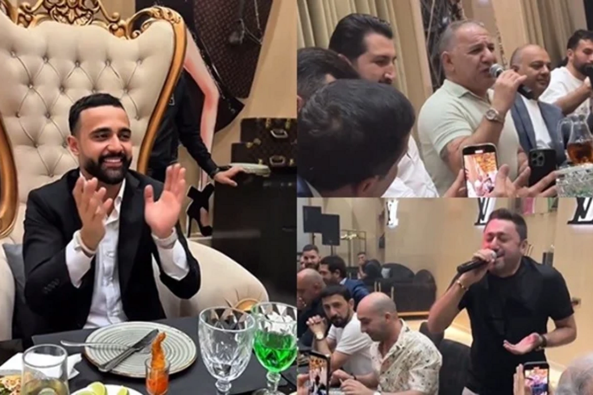 Hüseyn özünə Bakıda ad günü etdi