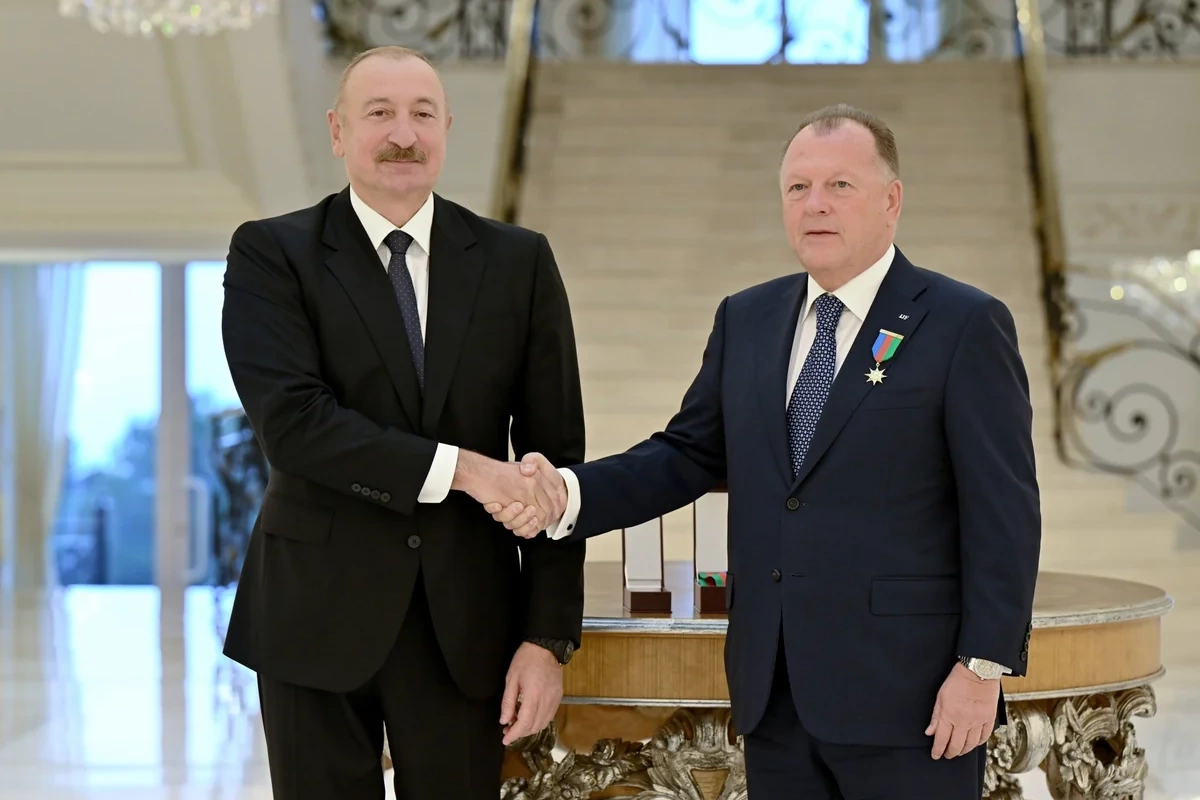 İlham Əliyev Beynəlxalq Cüdo Federasiyasının prezidentini qəbul edib