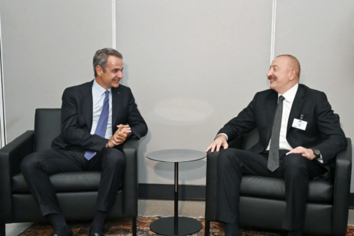 İlham Əliyev BMT-nin Nyu-Yorkdakı mənzil-qərargahında Yunanıstanın Baş naziri ilə görüşüb