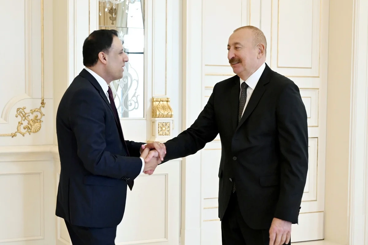 İlham Əliyev Böyük Britaniyanın ticarət üzrə dövlət nazirini qəbul edib