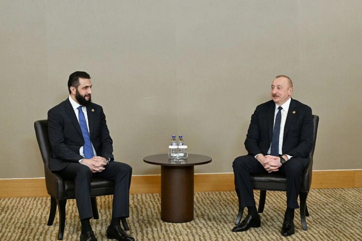 İlham Əliyev Suriya keçid dövrü Prezidentini Azərbaycana səfərə dəvət edib