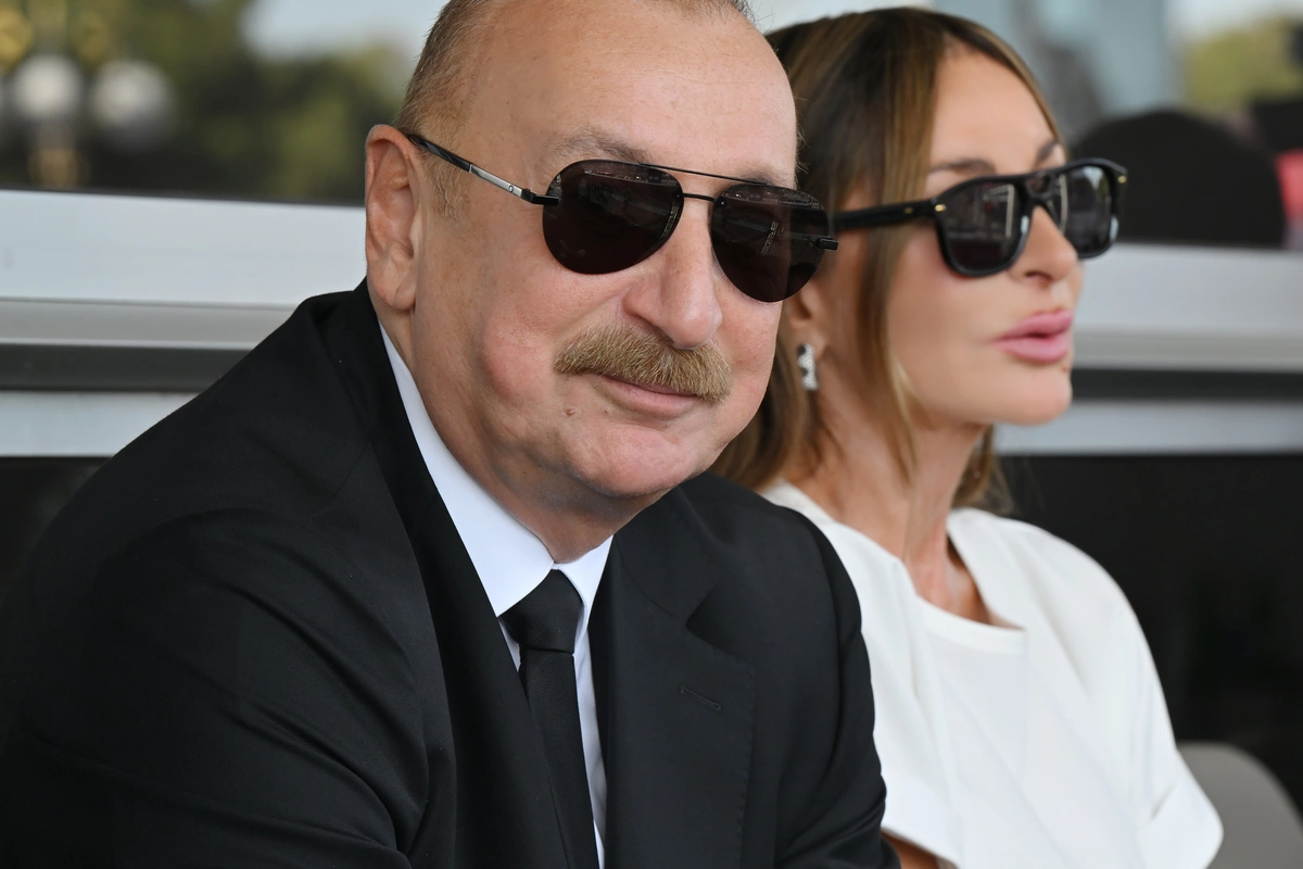 İlham Əliyev və birinci xanım Mehriban Əliyeva 