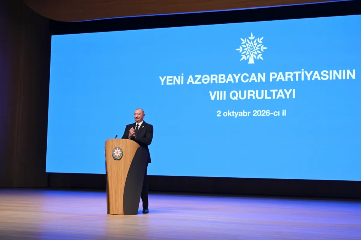 İlham Əliyevin sosial şəbəkə hesablarında YAP-ın VIII Qurultayındakı çıxışı ilə bağlı videoçarx paylaşılıb İlham Əliyevin sosial şəbəkə hesablarında YAP-ın VIII Qurultayındakı çıxışı ilə bağlı videoçarx paylaşılıb