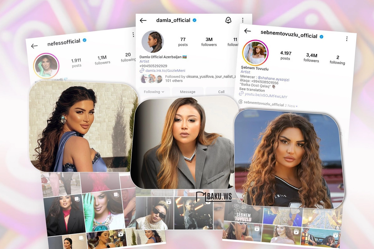 İnstaqram-da ən çox izləyiciləri olan azərbaycanlı məşhurlar - SİYAHI